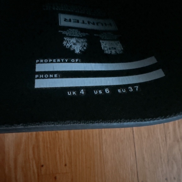 Hunter boots refined tall black 6 - Picture 5 of 6